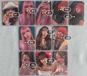 JUEGO DE TARJETAS FOTOGRÁFICAS BLACKPINK LISA OFICIAL ALTER EGO YETIMALL POB - Imagen 1 de 2
