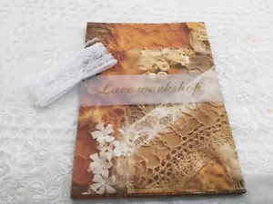 30 vintage lace papers, faux lace design, junk journal, scrapbook, 14cm x 10cm - Picture 1 of 7