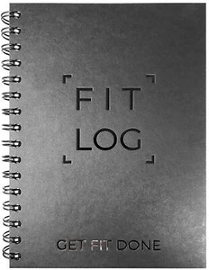 Undated Fitness Log Book & Workout Planner Designed by Experts Gym Notebook - Picture 1 of 8
