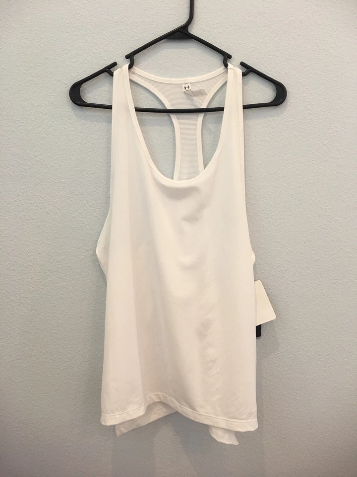 Girls Under Armour HeatGear Tank Top Athletic Workout Running Tank NWT Youth XL - Image 1 of 4