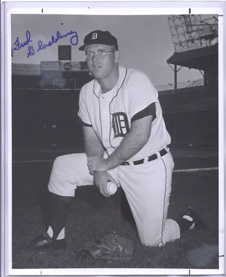 1962 McCarthy  8 x 10 Proof Photo Fred Gladding Detroit Tigers Autograph - Image 1 of 2