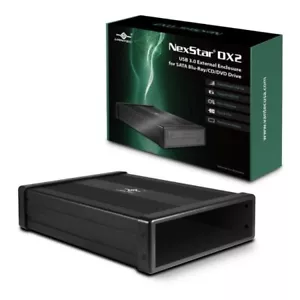 Vantec NST-540S3-BK NexStar DX2 USB 3.0 External Enclosure SATA Blu-Ray/CD/DVD - Picture 1 of 3