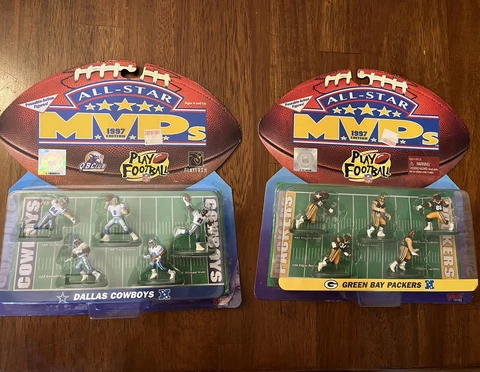 Galoob All-Star MVPs 1997 DALLAS COWBOYS ~ 1997 GREEN BAY PACKERS Hall of Famers Cover