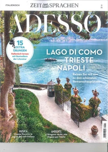 ADESSO, Italienisch-Magazin 11/2024: Lago di Como, Trieste, Napoli +wie neu + - Bild 1 von 1