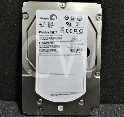 ST3450857SS Seagate 9FM066-038 450GB 15K RPM 6Gb/s 3.5"SAS SERVER HDD Hard Drive - Image 1 of 2