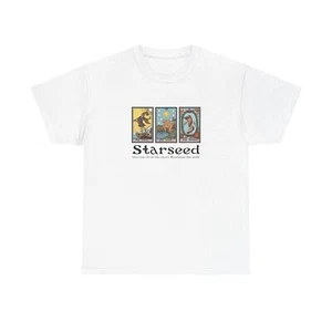 Starseed Tarot Shirt | 3 Card Spread Tee | Cosmic Fool Star Gift - Picture 1 of 49