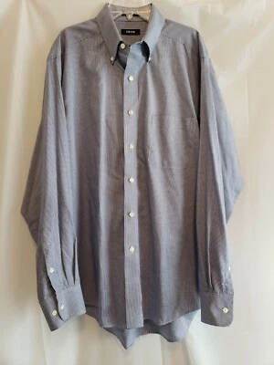 Camisa IZOD Para Hombre XL Cuello Gris Manga Larga Abotonada  Foto 1 de 4