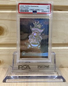 2000 Pokemon Topps Movie Slowking First Appearance PSA 7 Near Mint Low Pop
