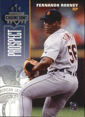 2003 Donruss Champions  #98 Fernando Rodney - NM-MT  - Image 1 of 2