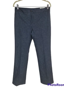 nierne by giab's Made Italy Blue Denim Capri Jean Mid Rise Women Size 42 (S) - Picture 1 of 6
