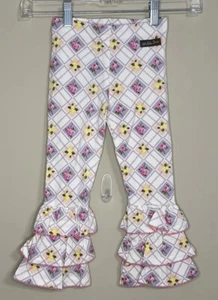 NWT Matilda Jane size 4 girls Floral Enchantment Pants ruffles - Picture 1 of 5