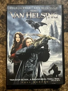 Van Helsing (DVD, 2004, Full Screen) Hugh Jackman, Kate Beckinsale - Picture 1 of 4