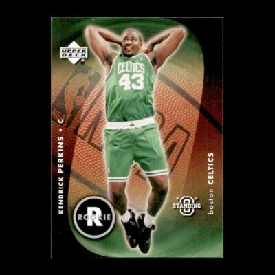 Kendrick Perkins 2003-04 Upper Deck Standing O Rookie Boston Celtics #111 R331B Foto 1 de 2