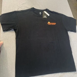 NEW Converse Drop In Tune Out Size XS T-Shirt Black NWT - Picture 1 of 10
