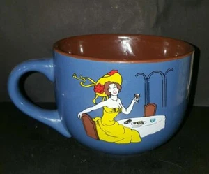 Cafe Boheme Coffee Creme Liqueur Coffee Cup Latte Mug 16 Oz - Picture 1 of 4