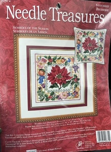Needle Treasures Nadelspitzen-Set "Symbole der Saison" 00872 Weihnachtsstern - Bild 1 von 2