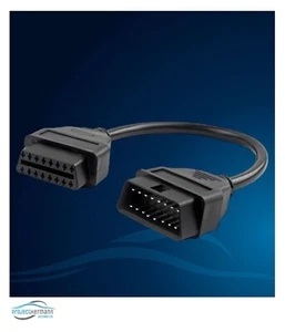 Diagnose Verlängerungskabel OBD2 16Pin weiblich zu OBD2 16Pin männlich - Bild 1 von 3