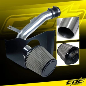 For 08-14 Impreza WRX/STI 2.5L 4cyl Polish Cold Air Intake + Stainless Filter - Picture 1 of 1