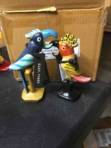 Parrot Cast Iron Bottle Opener's set of 2 (NEW) - Picture 1 of 6