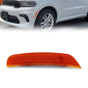 Side Marker Turn Signal Light Fender Lamp Fit Dodge Durango 2021-2024 Amber Left - Picture 1 of 13