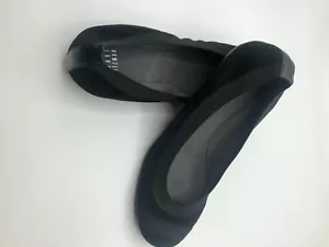 STUART WEITZMAN FLATS! Giveable Black Suede Flats Size 5 New in Box :) - Picture 1 of 5
