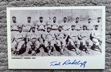 Negro leagues Ted double duty Radcliffe   Autographed Robert Retort Card NrMT