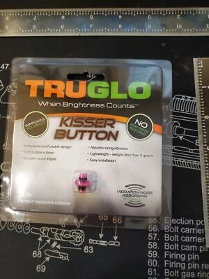 TruGlo Kisser Botón Rosa Foto 1 de 2