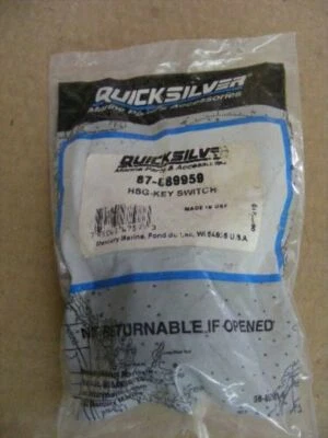 New OEM Mercury QuickSilver  87-889959 HSG-Key Switch - Image 1 of 4