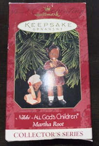 Vtg NIB Hallmark Christmas Ornament Nikki All God's Children African American - Picture 1 of 2
