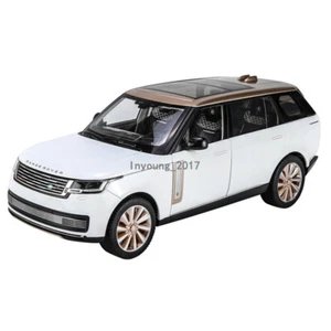 1/18 Land Rover Range Rover SV Model Car Diecast Toy Vehicle Collection White - Picture 1 of 12