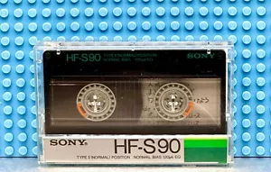 SONY HF-S 90 TYPE I BLANK CASSETTE TAPE (1) (USED) - Picture 1 of 5