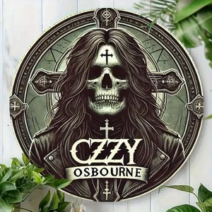 Ozzy Osbourne Prince Of Darkness Limited Edition Metal Sign 8x8. Collectible - Picture 1 of 3