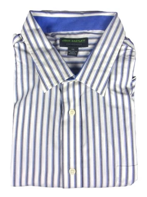 NEW MEN'S XXL JOHN BARTLETT CONSENSUS LONG SLEEVE 100% COTTON SHIRT - BRAND NEW - Image 1 of 2