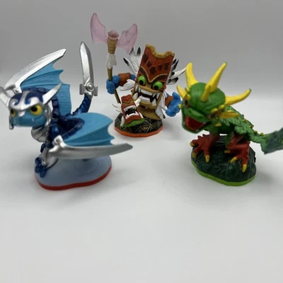 Skylanders Spyro’s Adventure Figures - Lot Of 3 Cameo, Trap, Double Trouble.   - Image 1 of 4