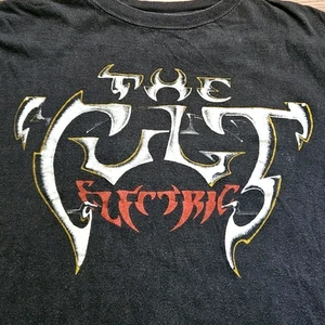 Vintage 80s The Cult Electric World Concert Tour T Shirt Size XL - Picture 1 of 10