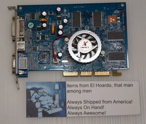NVIDIA GeForce FX 5500 256MB AGP 8X/4X DDR Graphics Adapter Card Untested - Picture 1 of 4