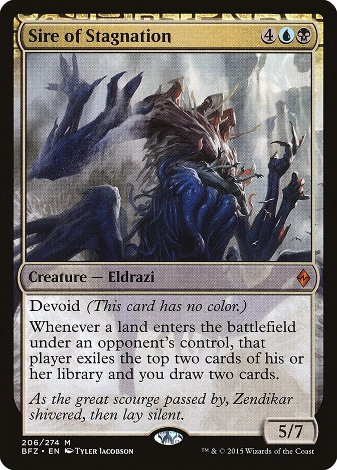 Sire of Stagnation [Battle for Zendikar] - Image 1 of 1