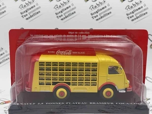 Die Cast "Renault 2 ,5 Toneladas Plataforma Brasseur Coca- Cola - 1952" Utilitai - Imagen 1 de 2