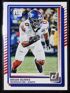2025 Donruss Brian Burns #181 New York Giants - Picture 1 of 2