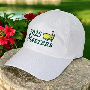 Masters Tournament Augusta National Golf Club White American Needle 2025 Hat Cap - Picture 1 of 10