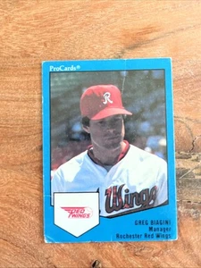 1989 ProCards Minor League Team Sets Greg Biagini #1660 - Picture 1 of 2