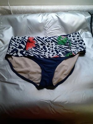 JACLYN SMITH plus size swim bottom size 16W  lined LK NU - Image 1 of 4