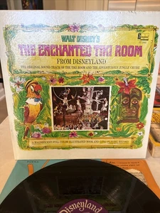 The Enchanted Tiki Room/Jungle Cruise LP w/Book LP 1968 ST 3966 - Picture 1 of 19
