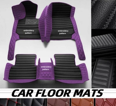 For Ferrari Car Floor Mats GTC4 Lusso 488 Spider Custom Waterproof Auto Carpets Foto 1 de 4