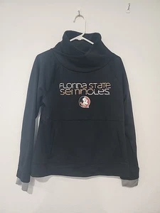Pullover Champion para mujer negro cuello capucha Florida State Seminole talla grande - Imagen 1 de 7