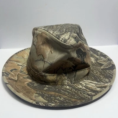 Men’s Outdoor camouflage Hat VTG Real tree Advantage Made USA Boonie Safari L - Image 1 of 4
