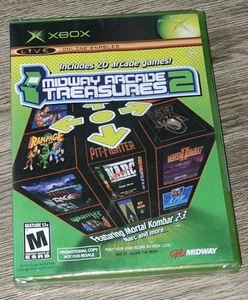 MIDWAY ARCADE TREASURES 2 MICROSOFT XBOX PROMO COPY NEU SEALED *LESEN* - Bild 1 von 8