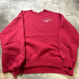 Vintage Jerzees Arkansas Razorbacks 2XL Sweatshirt - Picture 1 of 4