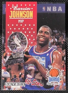 1992 Skybox Magic Johnson All Star MVP No. 310 HOF - Picture 1 of 6