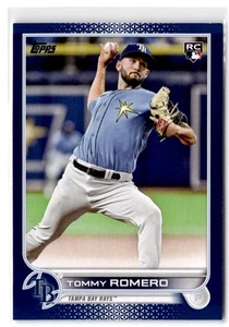Actualización Topps 2022 Tommy Romero RC #US76 Royal Blue Tampa Bay Rays - Imagen 1 de 2